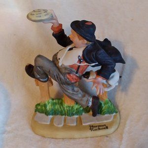 DANBURY MINT NORMAN ROCKWELL 6" "Caught in the Act"